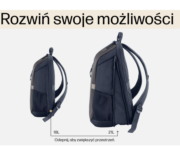 HP Travel 18l 15,6″ niebieski - 1505014 - zdjęcie 5